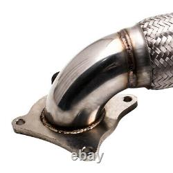 3 Decat Turbo Downpipe Pour Vw Golf 5 6 Gti Scirocco for Audi A3 Seat 2.0 TFSI