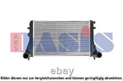 AKS DASIS Intercooler Turbo Refroidisseur Convient pour Audi A3 Tt Seat Leon VW