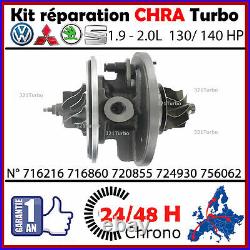 CHRA Turbo cartridge Seat Leon 2.0 TDI 140HP GARRETT 724930-0009 GTA1749MV /935