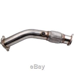 For VW Jetta Beetle Golf GTi 4 IV Audi A3 3/76mm Turbo Downpipe 1.8l Down Pipe