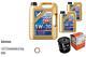 Mahle Filtre à Huile 7 Liqui Moly Longlife Iii 5w-30 Pour Lancia Zeta 2.0 Turbo