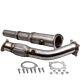 Turbo Down-pipe Exhaust Stainless Steel 3 For Vw Golf 4 Bora 1.8t 1.8 Gti Neuf