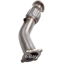 Turbo Down-Pipe Exhaust Stainless Steel 3 for VW GOLF 4 BORA 1.8T 1.8 GTI Neuf
