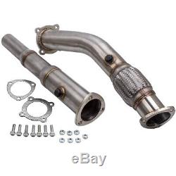 Turbo Down-Pipe Exhaust Stainless Steel for AUDI A3 8L TT 8N VW GOLF 4 1.8T 20V