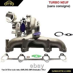 Turbo Moteur BMM 2.0 TDI pour A3 ALTEA LEON TOLEDO III GOLF V TOURAN 2.0 TDI