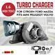 Turbo Pour Peugeot 307 407 Turbocompresseur 80kw 109ps Kit Gt1544v
