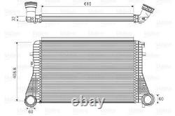 VALEO Intercooler Turbo Refroidisseur Pour Audi A3 Tt Seat Altea Leon Toledo