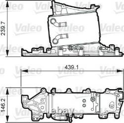 VALEO Intercooler, échangeur (818265) par ex. Pour Audi Skoda Seat VW